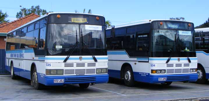 Hermit Park Leyland Tiger PMC S34 & S35